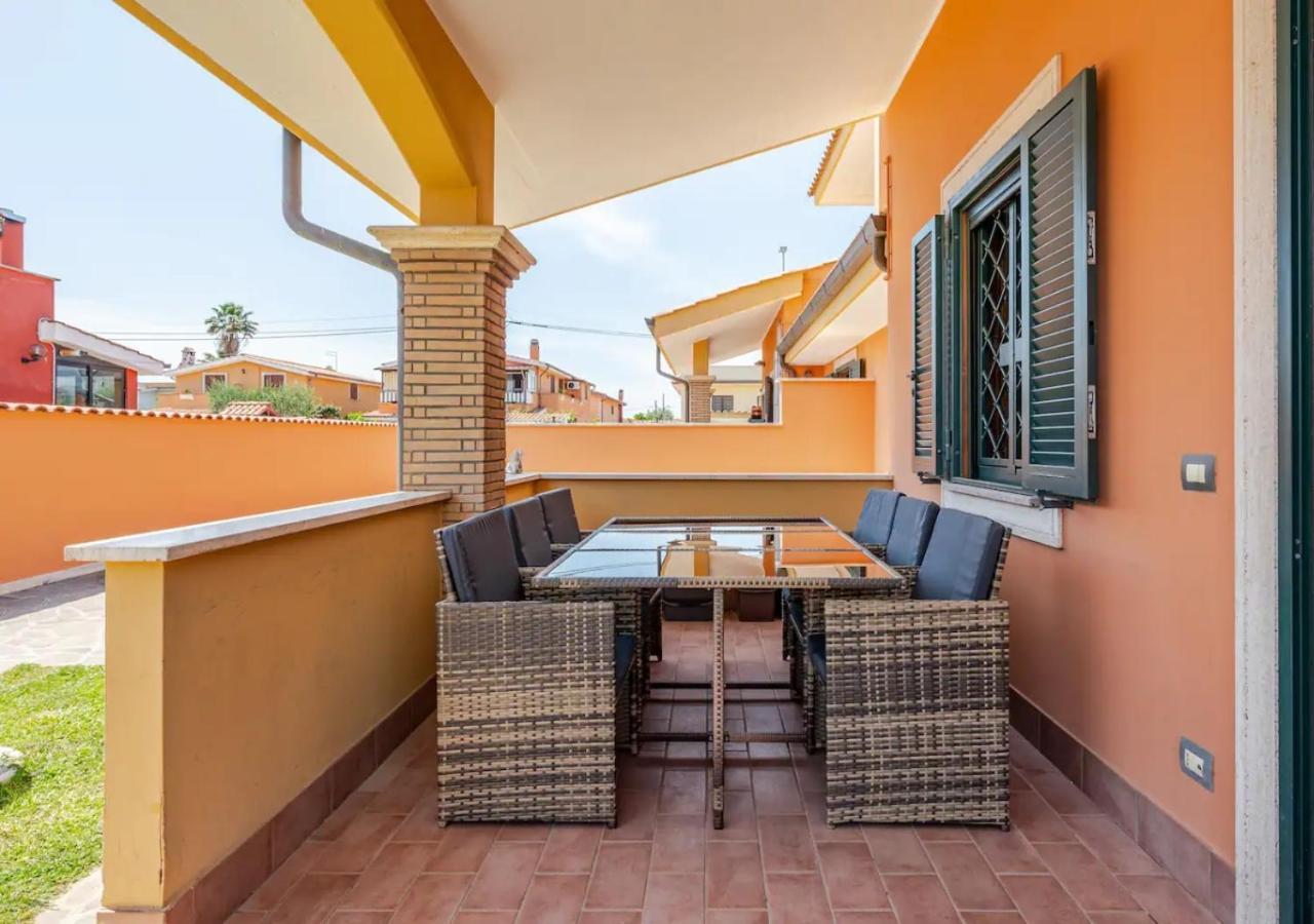 Garden Villa - Free Parking, Wi-Fi E Netflix Fiumicino Dış mekan fotoğraf